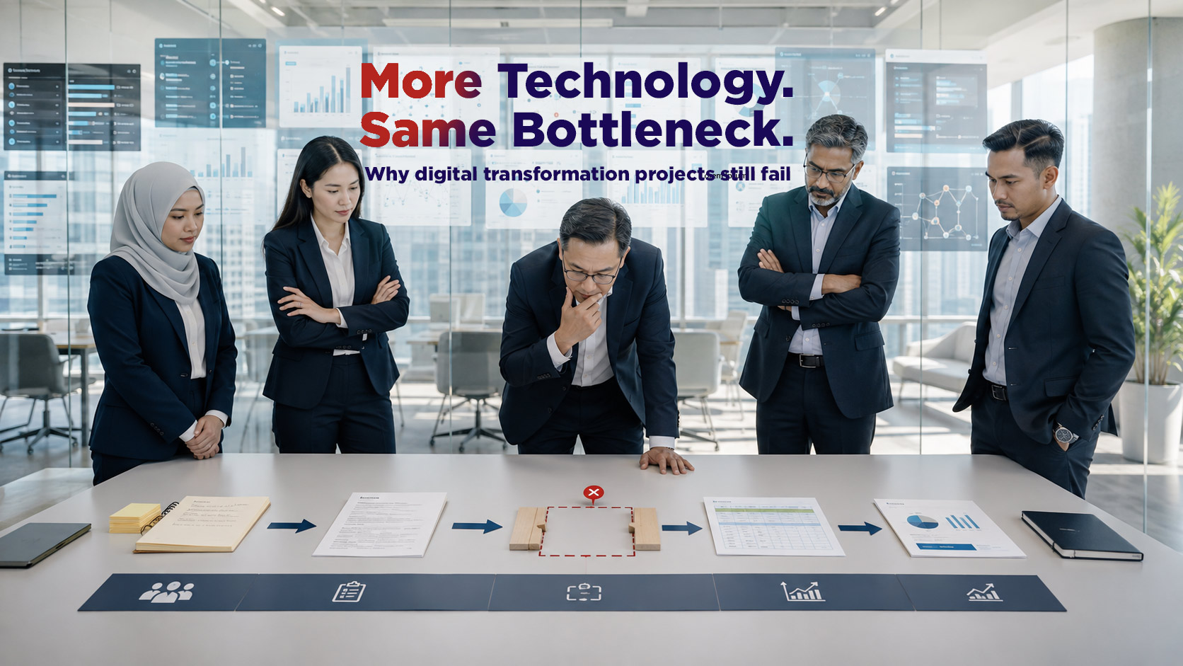 AI digital transformation projects fail